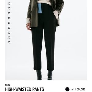 Zara high waisted pants
